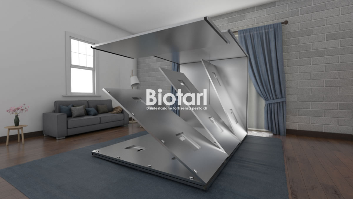 Disinfestazione a Microonde al Chiuso con Camera Antitarlo per mobili