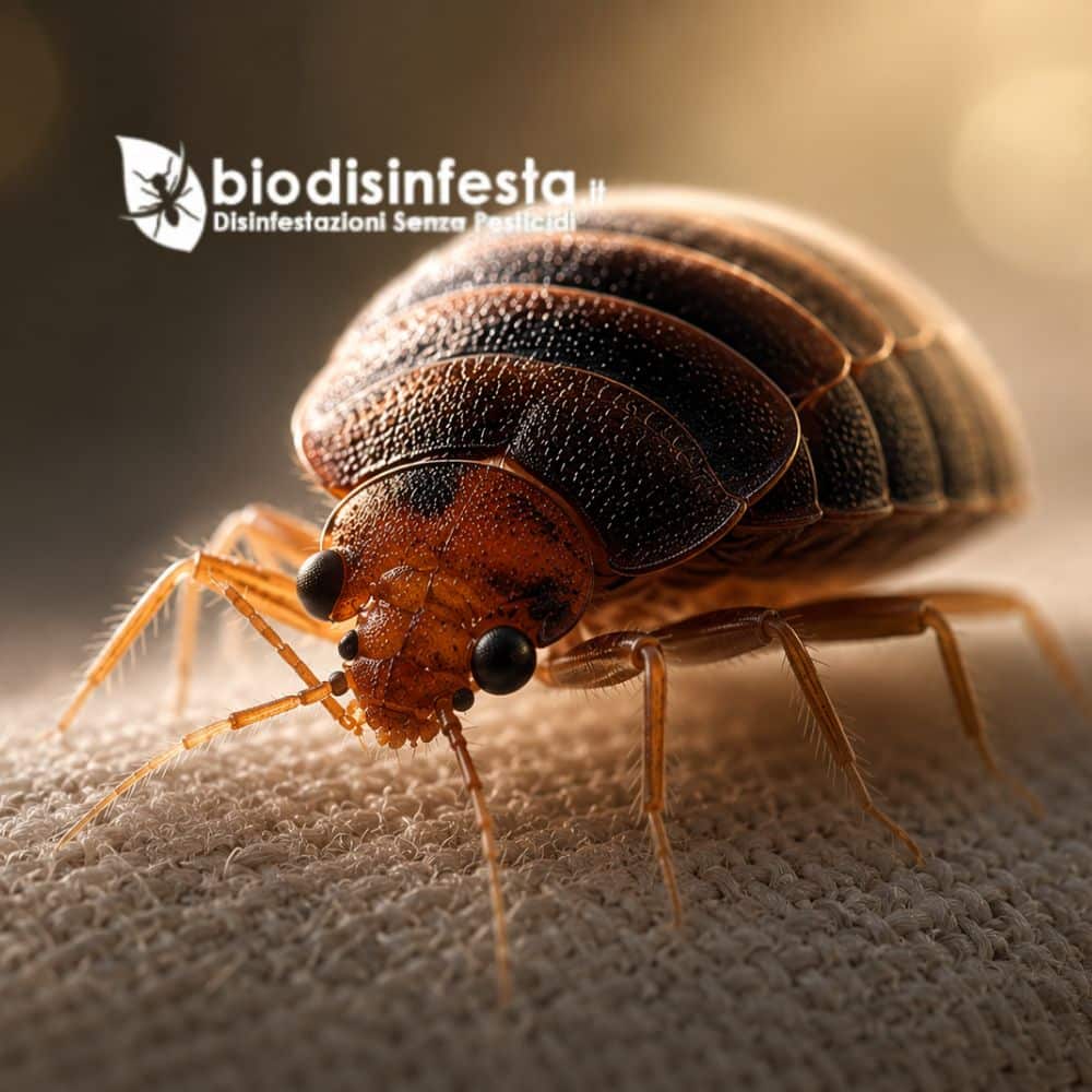 Cimice dei letti che non si attacca ai capelli