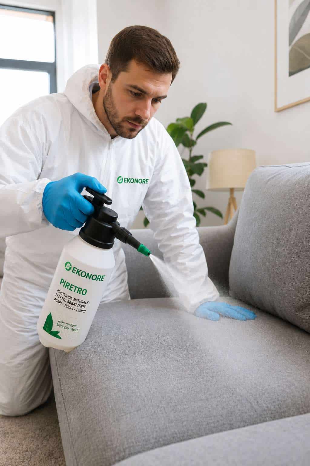 Intervento di disinfestazione bio in casa, sicuro per la famiglia – Ekonore