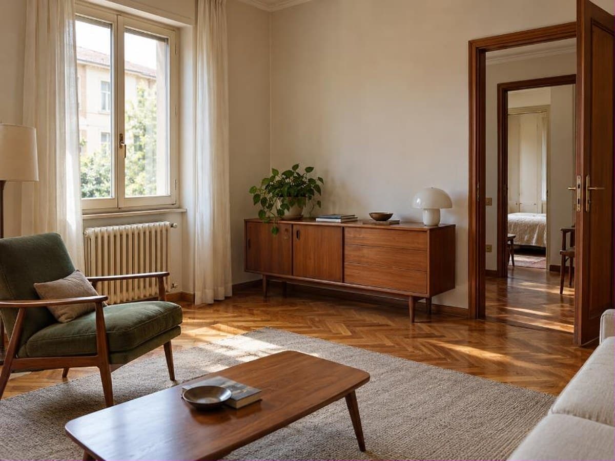 Appartamento in palazzo milanese chiuso da tempo