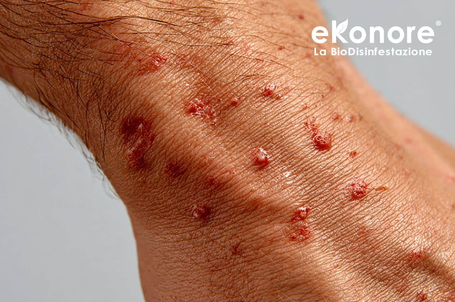 segnali infestazione acaro della scabbia disinfestazione