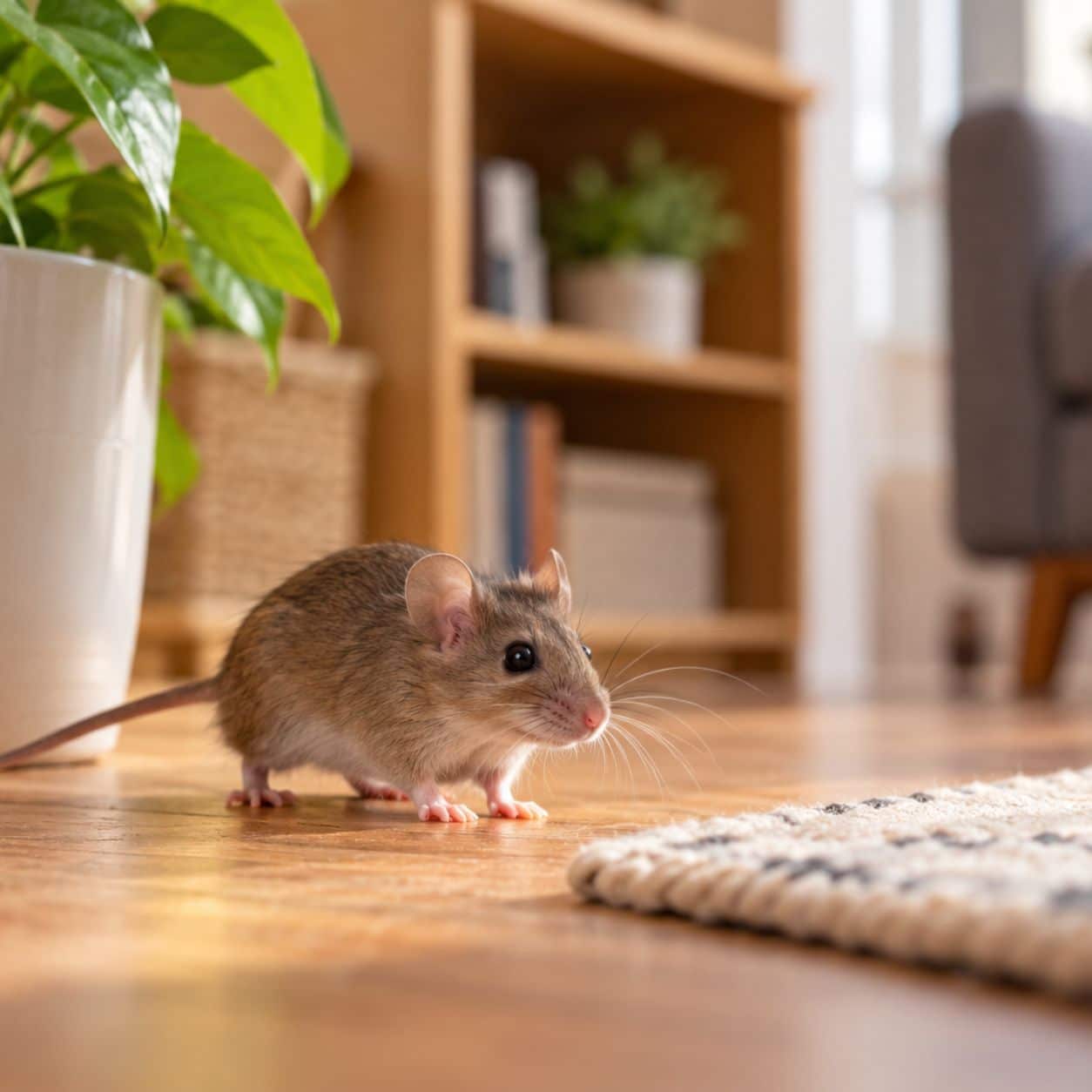 Topo in ambiente domestico - derattizzazione senza veleno