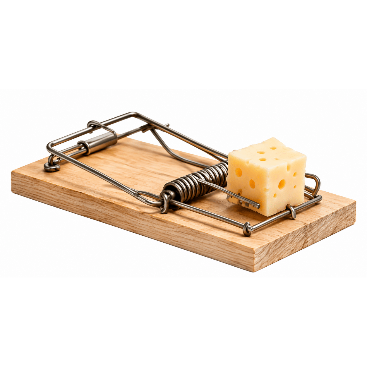 Trappola per topi con formaggio